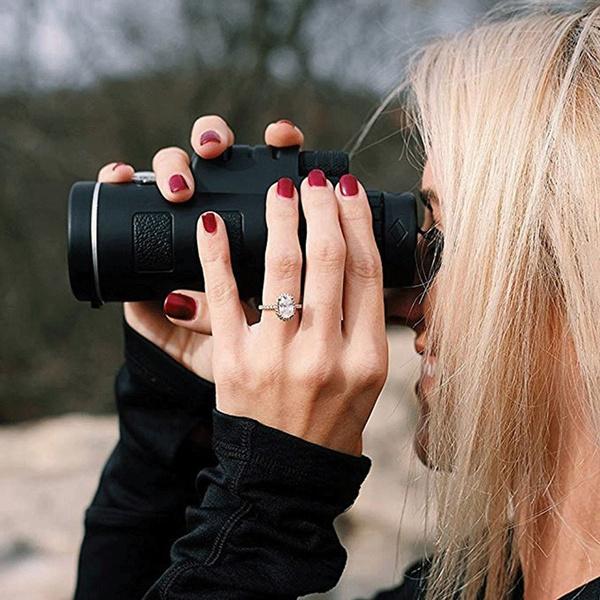 Starscope Monocular - High Power 4k Monocular with Mobile Holder & Tripod - Military Grade Waterproof Monocular