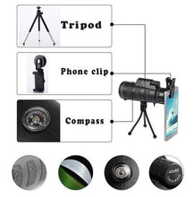 Load image into Gallery viewer, Starscope Monocular - High Power 4k Monocular with Mobile Holder &amp; Tripod - Military Grade Waterproof Monocular
