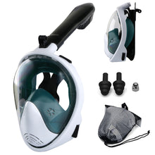 Load image into Gallery viewer, Snorkel Mask - Full Face Anti Fog Underwater Scuba Diving Mask
