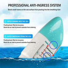 Load image into Gallery viewer, Snorkel Mask - Full Face Anti Fog Underwater Scuba Diving Mask

