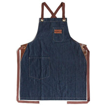 Load image into Gallery viewer, Denim Kitchen Apron
