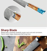 Load image into Gallery viewer, Makito Damascus Steel Knife Set
