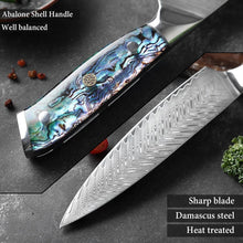 Load image into Gallery viewer, Handmade Damascus Steel Knife Set
