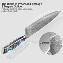 Load image into Gallery viewer, Handmade Damascus Steel Knife Set
